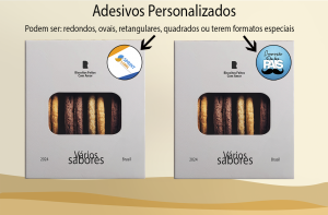Adesivos Personalizados em Formatos Variados - BOPP BOPP     Tamanhos começando com 1 cm até 31 cm (exemplos nas imagens dos produtos)