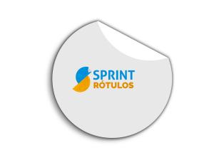 Rótulos Redondos Personalizados - BOPP BOPP     Tamanhos começando com 1 cm até 31 cm (exemplos nas imagens dos produtos)